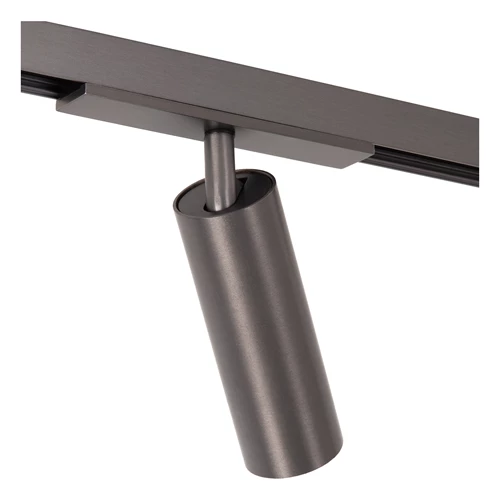 Lucide Premium LINIAL MOX Schienenstrahler - 1-Phasen Stromschiene / Schienensystem smart  - Smart - 48V Track - 1xLED - Matt Schwarz Chrom - detail 1